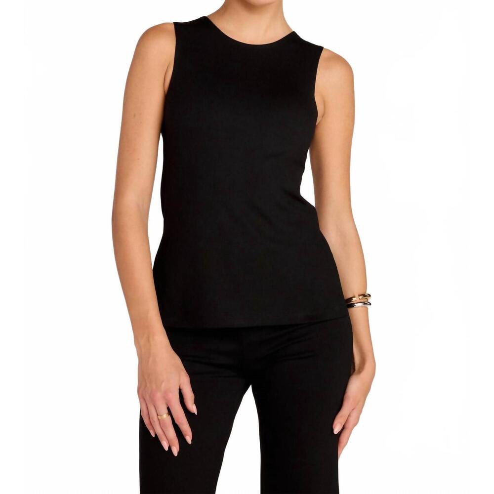 NEW SUNDAY RITUAL talia top in black